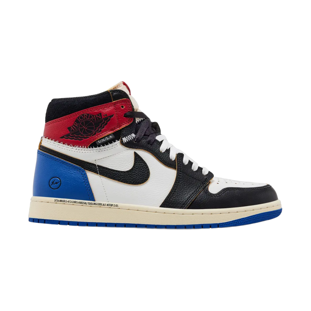 fragment design×UNION Jordan 1 Retro Fragment Design X Union La X Air Jordan 1 RETRO High OG Varsity