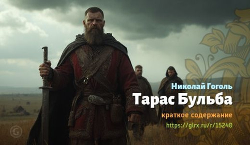 Читать краткий пересказ романа Николая Гоголя «Тарас Бульба». Тарас Бульба, Гоголь, краткое содержан.jpg