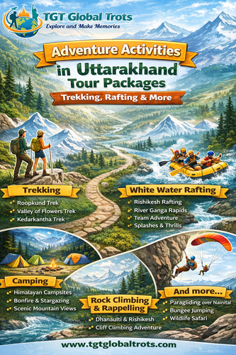 Adventure Activities in Uttarakhand Tour Packages – Trekking, Rafting & More.png