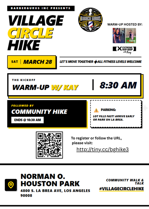 Village Circle Hike Flyer
