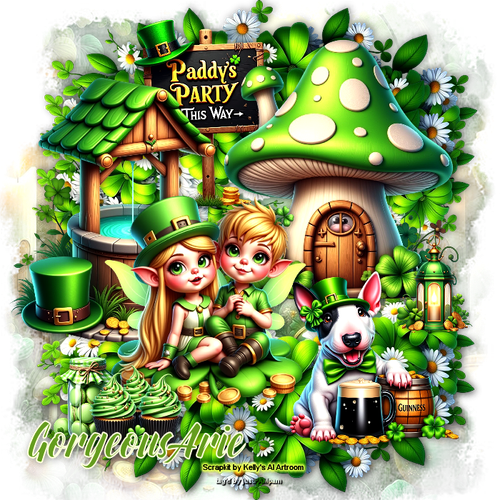 Paddy s Party Gorgeous Arie Pamela