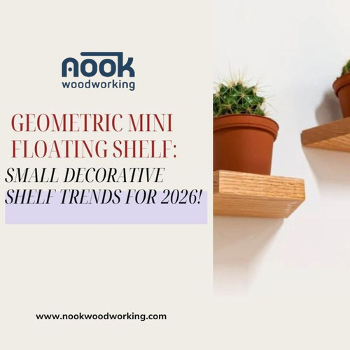 Geometric Mini Floating Shelf Small Decorative Shelf Trends for 2026!.jpg