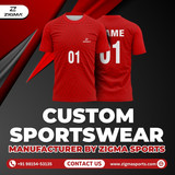 Elevate Your Team with Custom Sportswear by Zigma Sports