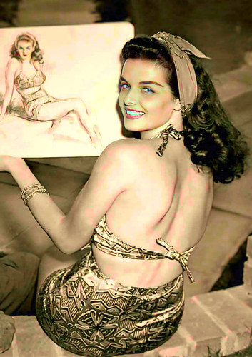 jane russell self portrait