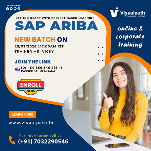 SAP Ariba Online New Batch by Visualpath – Starts 25th Mar 2026.jpg