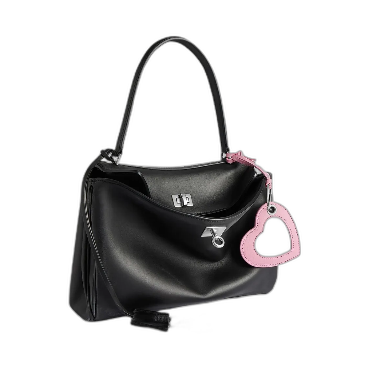 Balenciaga Rodeo Small Handbag Used Effect with One Charm