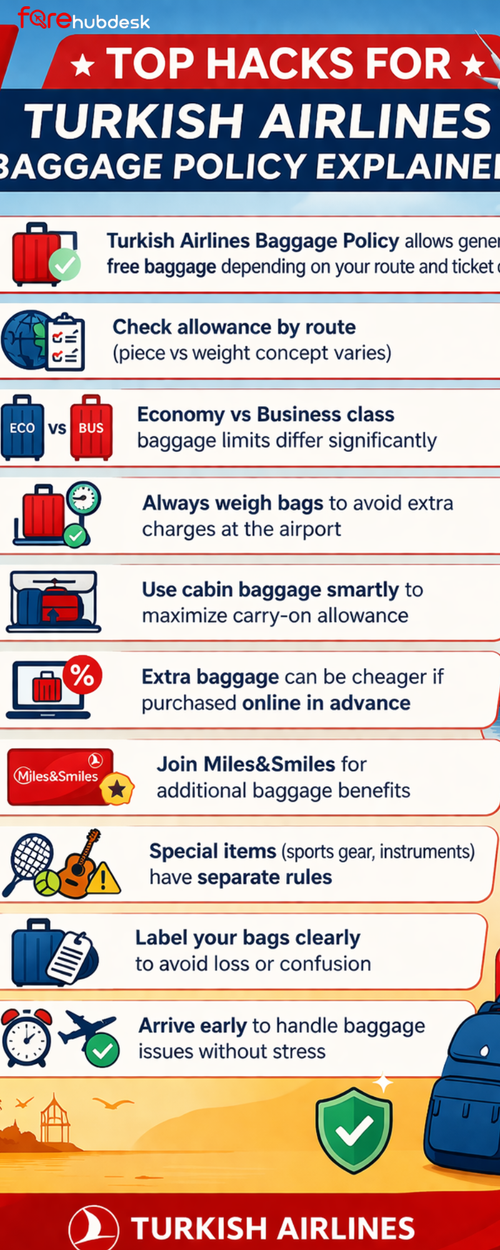 Top Hacks for Turkish Airlines Baggage Policy Explained