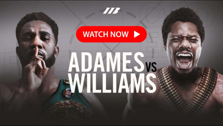 Adames vs Williams Live