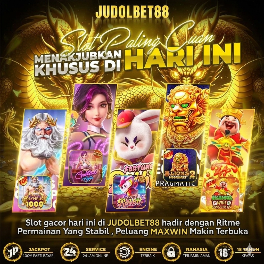 JUDOLBET88 : Situs Slot Gacor Terpercaya Deposit Qris 10k Rupiah