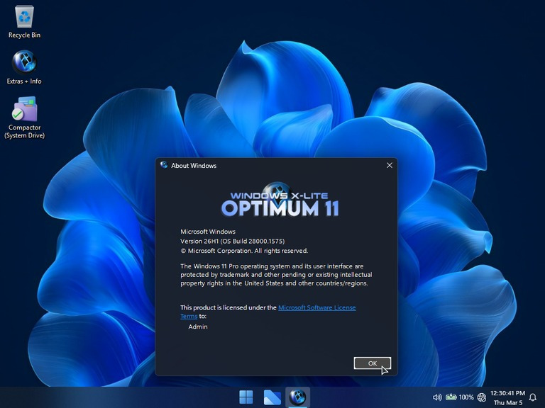 Windows X-Lite Optimum 11 26H1 v3