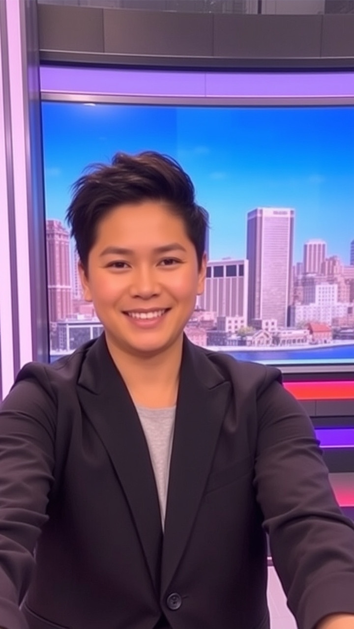 On-air slip Sofia Andres mistakenly signs off as Jeff Canoy on news program