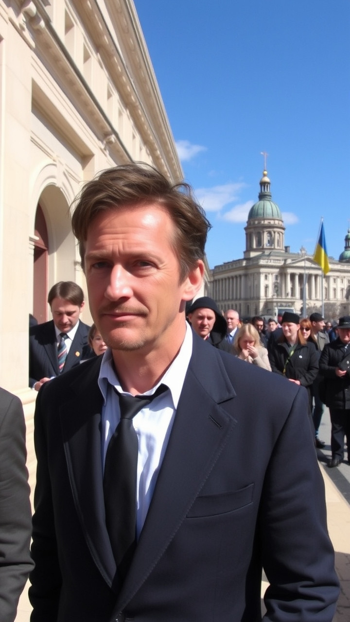 Oscar-winner Sean Penn skips ceremony, takes train to Ukraine