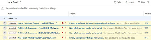 Todays Spam 17 03 26