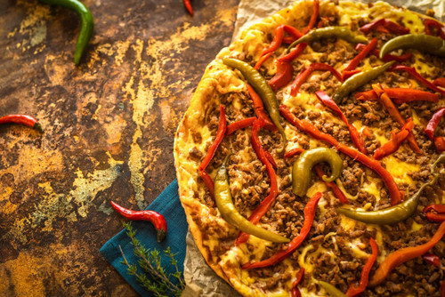 spicy pizza with mince.jpg