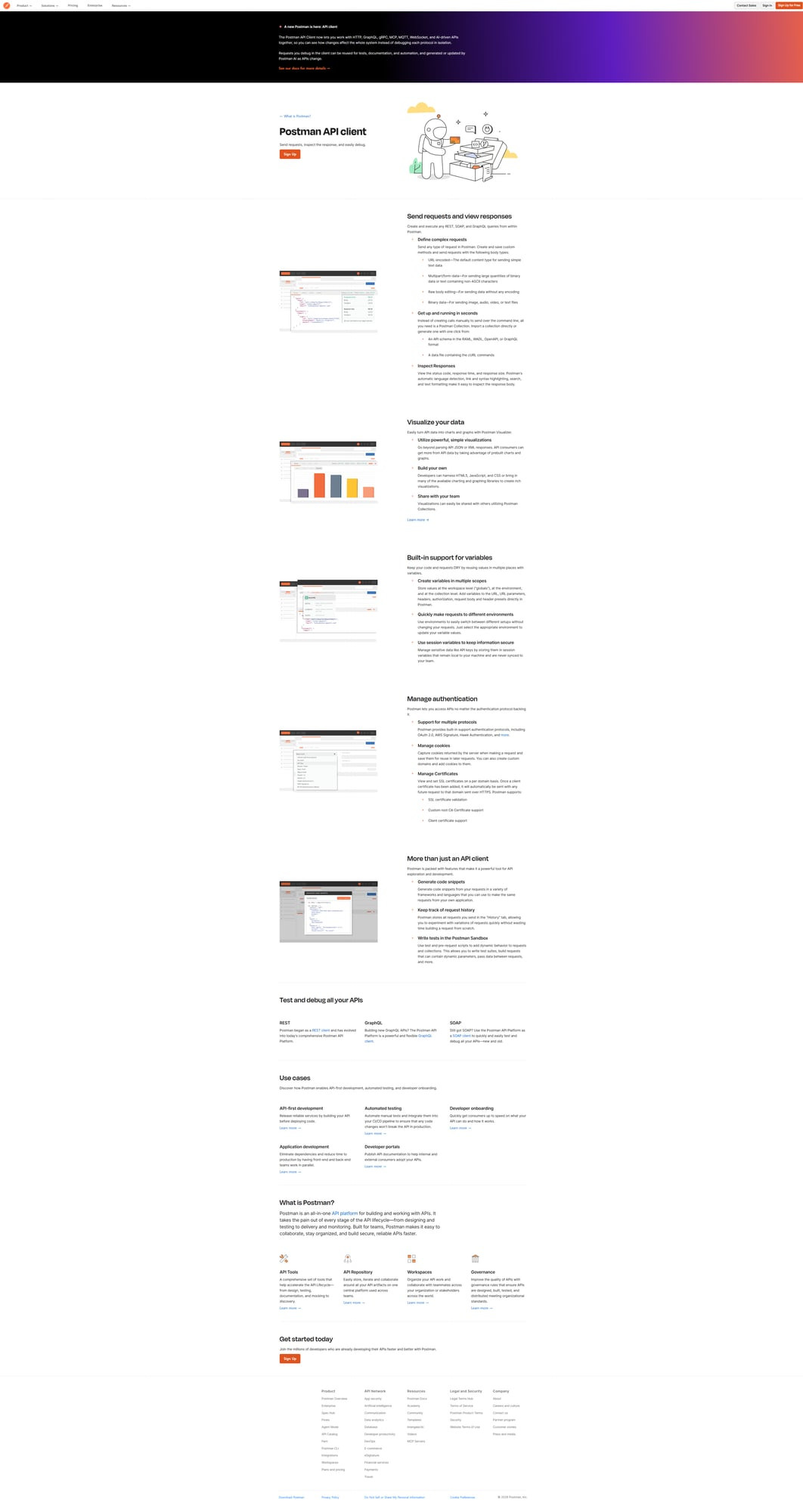 Postman API Client 기능 소개