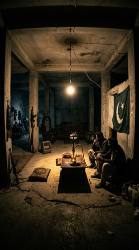 A large dimly lit room in a karachi gang safehouse 20392cda33.jpg