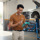 Bo 2 bong den pha Philips Ultinon Pro5000 LED H1 11258 U50CW X2 15W 13 (1)