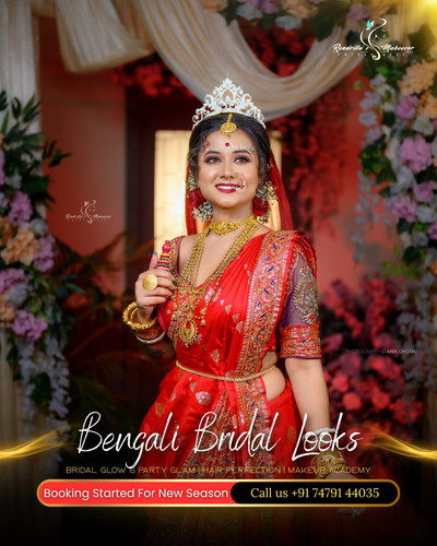 Bridal Makeup in Keshtopur kolkata | Rondrila's Makeover.jpg