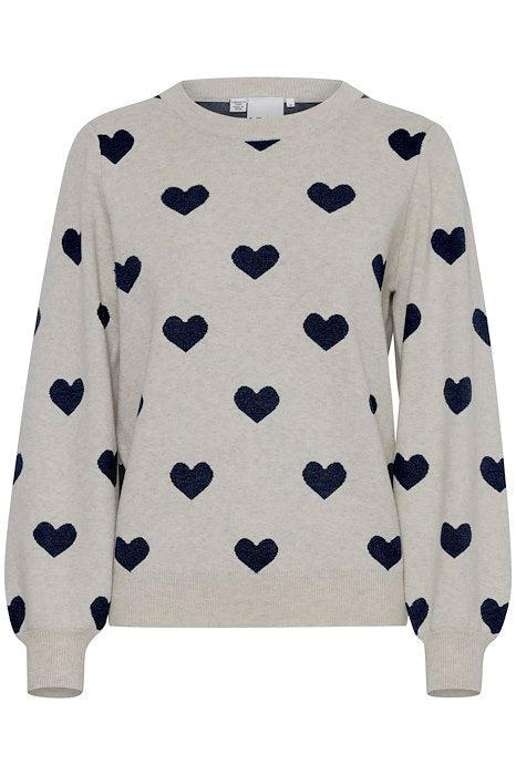 Pull Brielle I Ecru Marine.jpg