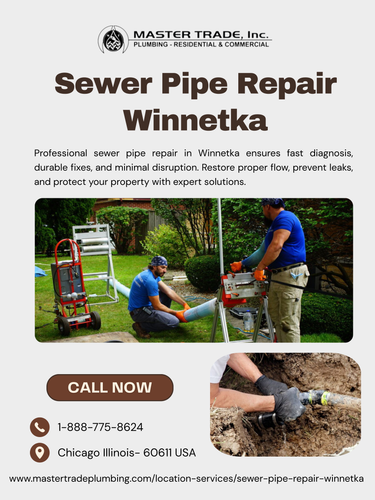 Professional Sewer Pipe Repair Winnetka | Mastertrade Plumbing Experts.png