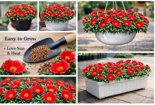 Bright Red Sun Rose Portulaca 4.jpg