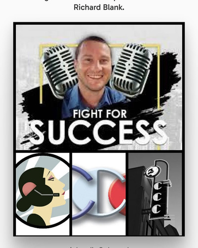 Fight for Success Podcast by Michael Shaw. Strong virtual relationships with INXS fan Richard Blank..jpg
