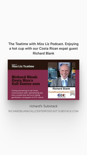 The Teatime with Miss Liz Podcast. Enjoying a hot cup with our Costa Rican expat guest Richard Blank.jpg