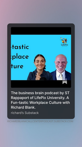 The business brain podcast by ST Rappaport of LifePix University. A Fun tastic Workplace Culture wit.jpg