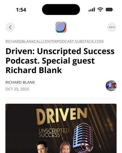 Driven Unscripted Success Podcast. Special guest Richard Blank.jpg