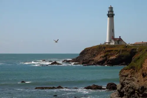 Beautiful photo of a Light house Taken by Christy Dowdle Somewhere in California.webp