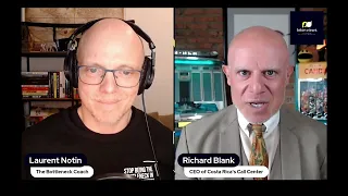Cracking The Entrepreneur Bottleneck podcas guest Richard Blank Costa Ricas Call Center..webp