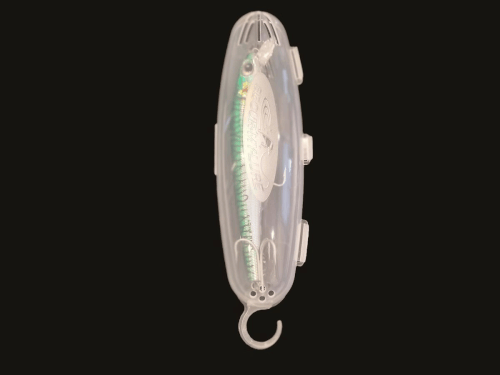 Snap On Fishing Lure Cover for Safe Tackle Storage.gif