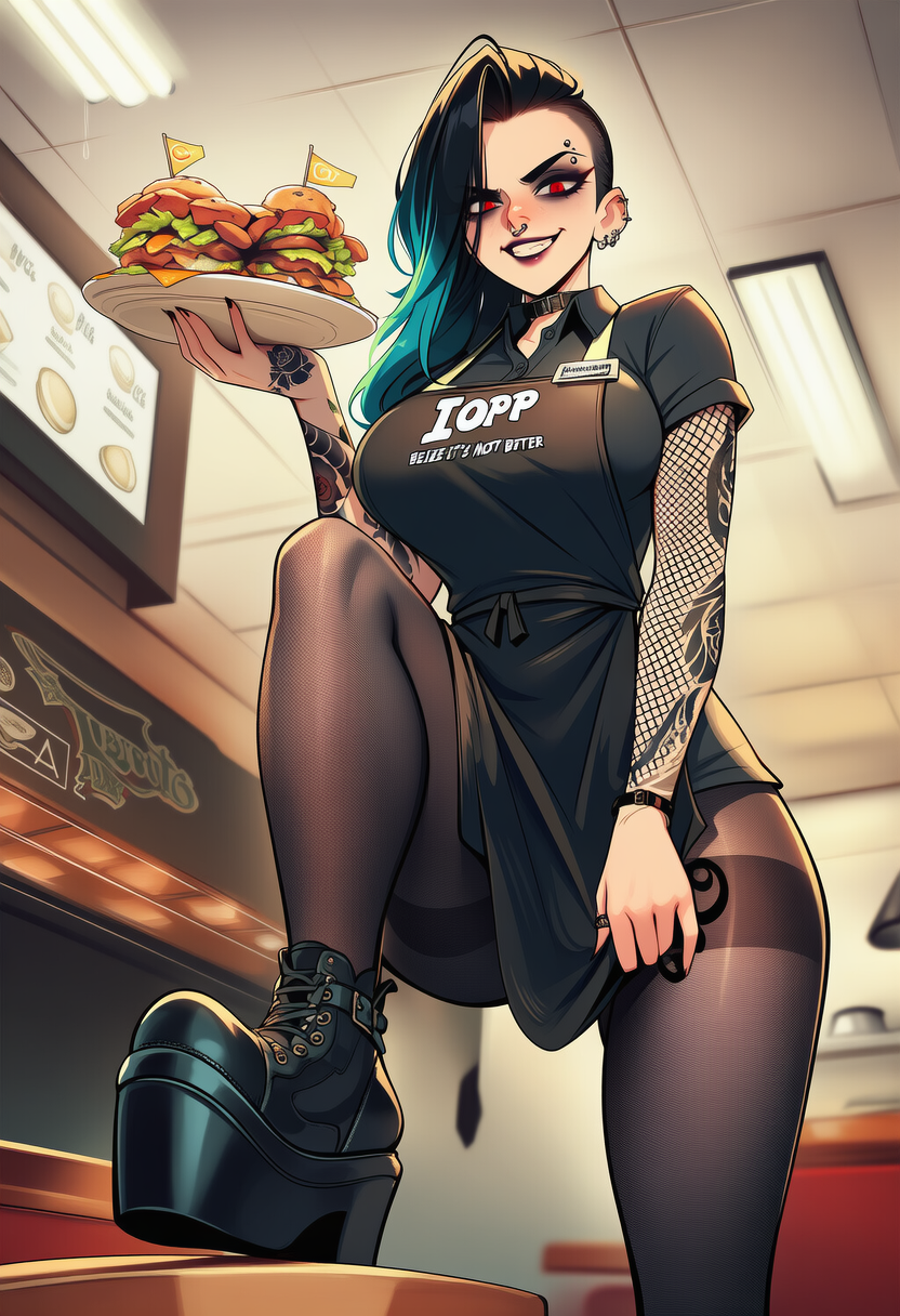 Goth IHOP AI Character | Chat on TelegAI