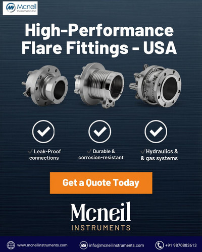 Flare Fittings Manufacturers in USA | Suppliers & Exporters Mcneil Instruments.jpg