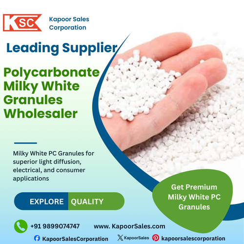 Kapoor Sales Corporation | Leading Polycarbonate Milky White Granules Wholesaler.png