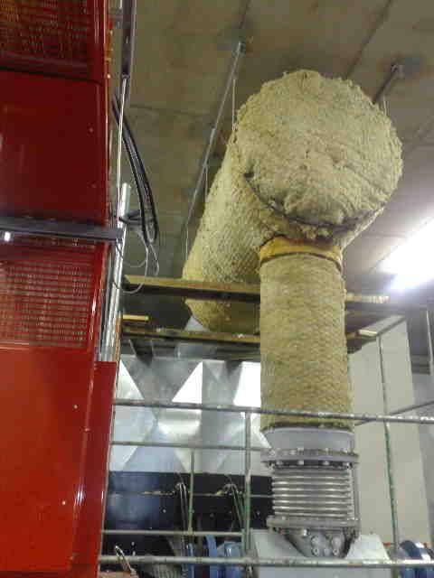 exhaust insulation on site project start.jpg