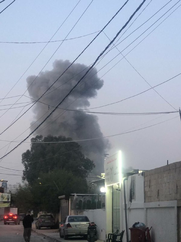 صورة| قبيل موعد الإفطار.. طيران الاحتلال يشن غارة على مدينة صور جنوب لبنان....