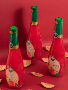 Malanad  Pink Guava Crush, 750ml Bottle