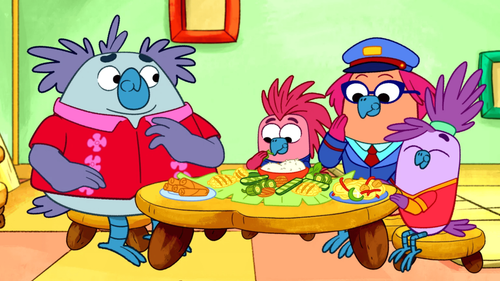 Eagle Family Eating.png