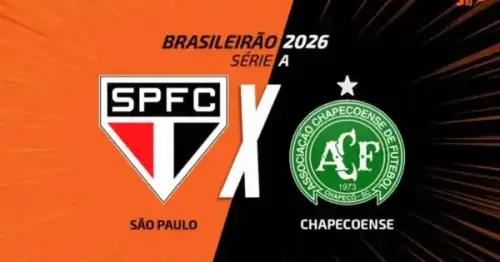 São Paulo x Chapecoense em duelo decisivo pelo Brasileirão