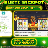 Selamat kepada Member PAMANSLOT Game Mahjong Ways : HAP******3