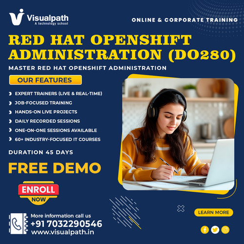 Visualpath delivers OpenShift Training In Ameerpet  to master containerization and Kubernetes-based platforms effectively. OpenShift Training Online covers deployment strategies, scaling applications, and automation workflows. OpenShift Training In Chennai includes corporate training for practical exposure and real-time use cases. Learn online for India, USA, UK, Canada, Dubai, Australia, and globally. Call +91-7032290546.

Website: https://www.visualpath.in/openshift-online-training.html 
WhatsApp: https://wa.me/c/917032290546
Visit Blog:https://visualpathblogs.com/openshift/