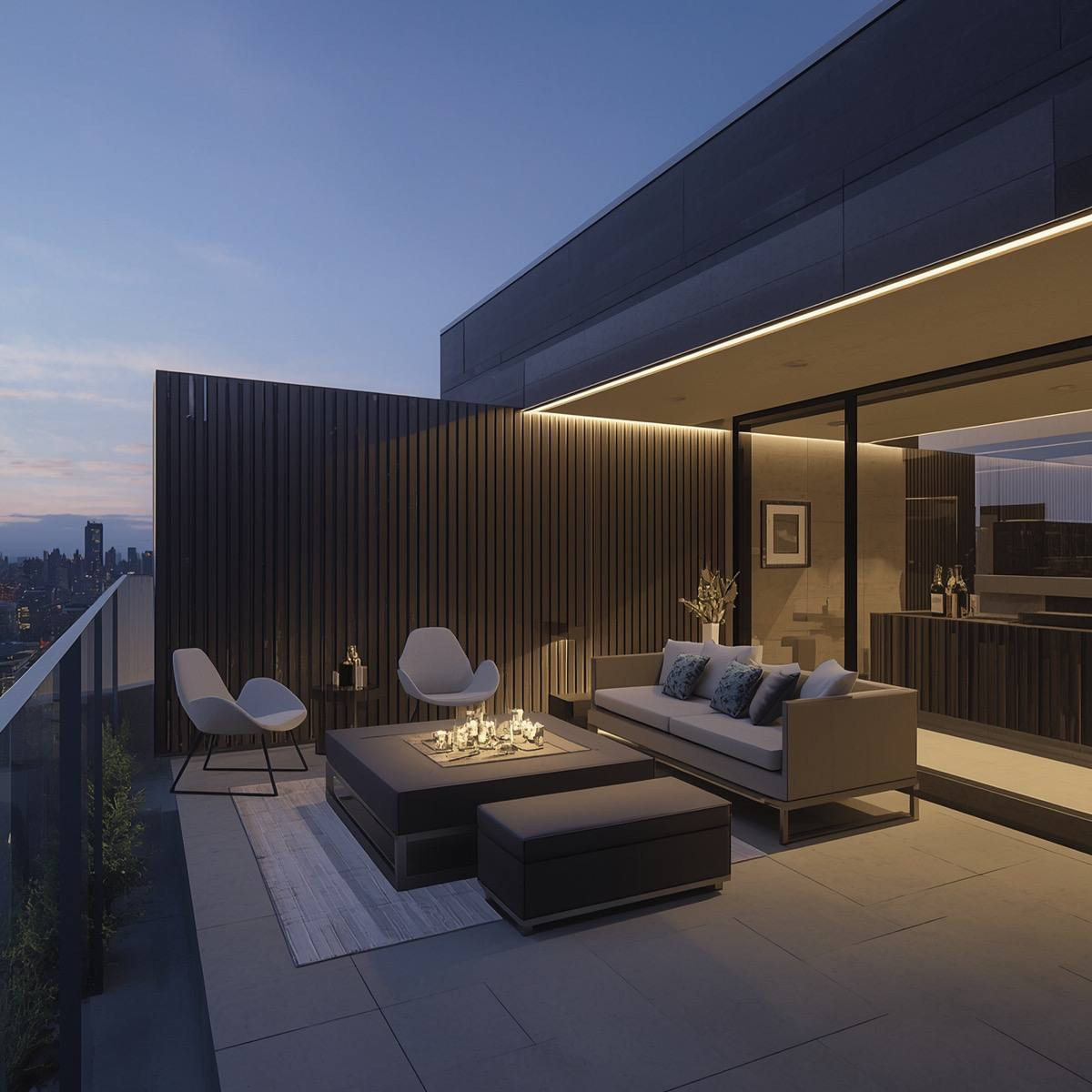 Penthouse Terrasse