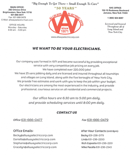 Nassau County electrician - Allways electric Corp.png