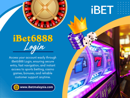 To get started, users visit the official platform and locate the login section. Entering the correct details enables immediate access to the dashboard. The Ibet6888 Login process is structured to be efficient, ensuring users can move forward without delays.

Click here for more information: https://www.ibetmalaysia.com/ibet6888

Read Our Blogs:
https://tinyurl.com/2xmprfxq
https://is.gd/D4jOMO
https://v.gd/A1av1t

More Links: 
https://tinyurl.com/2389pnb4
https://is.gd/WKUEXN
https://v.gd/RpwzAo
