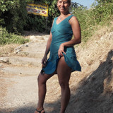 Lisa sans culotte en Corse 22