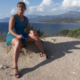 Lisa sans culotte en Corse 25