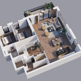 Kopie van 3D platter grond bnr6 min