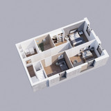 Kopie van 3D platter grond BG min