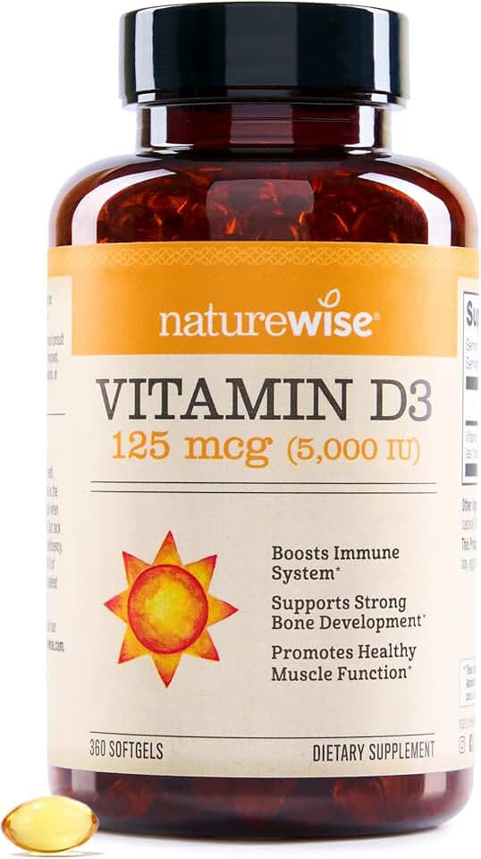 NatureWise Vitamin D3 5000iu (125 mcg)